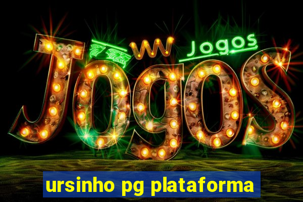 ursinho pg plataforma